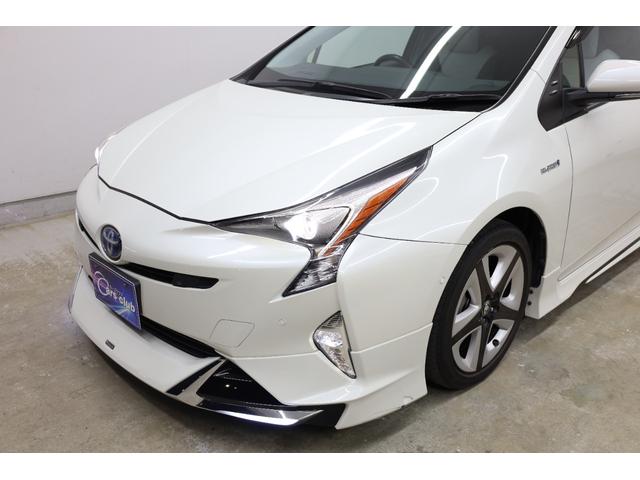 プリウス Aツーリングセレクション モデリスタアイコニックエアロ セーフティセンス インテリジェントクリアランスソナー 禁煙車 純正17インチAW ブラインドスポットモニター HUD 純正SDナビ バックカメラ シートヒーター ETC(13枚目)