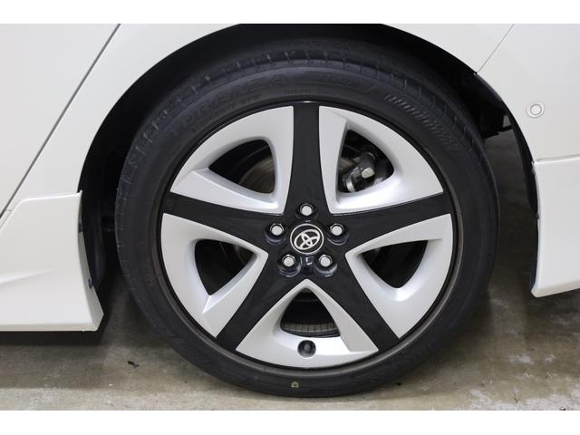 プリウス Aツーリングセレクション モデリスタアイコニックエアロ セーフティセンス インテリジェントクリアランスソナー 禁煙車 純正17インチAW ブラインドスポットモニター HUD 純正SDナビ バックカメラ シートヒーター ETC(14枚目)