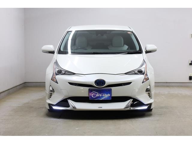 プリウス Aツーリングセレクション モデリスタアイコニックエアロ セーフティセンス インテリジェントクリアランスソナー 禁煙車 純正17インチAW ブラインドスポットモニター HUD 純正SDナビ バックカメラ シートヒーター ETC(21枚目)