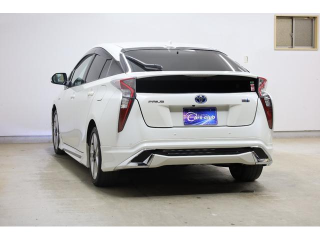 プリウス Aツーリングセレクション モデリスタアイコニックエアロ セーフティセンス インテリジェントクリアランスソナー 禁煙車 純正17インチAW ブラインドスポットモニター HUD 純正SDナビ バックカメラ シートヒーター ETC(24枚目)