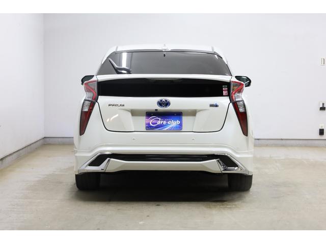 プリウス Aツーリングセレクション モデリスタアイコニックエアロ セーフティセンス インテリジェントクリアランスソナー 禁煙車 純正17インチAW ブラインドスポットモニター HUD 純正SDナビ バックカメラ シートヒーター ETC(25枚目)