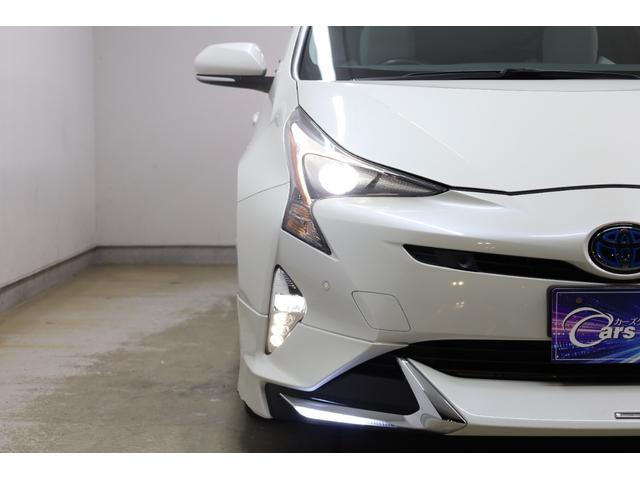 プリウス Aツーリングセレクション モデリスタアイコニックエアロ セーフティセンス インテリジェントクリアランスソナー 禁煙車 純正17インチAW ブラインドスポットモニター HUD 純正SDナビ バックカメラ シートヒーター ETC(28枚目)