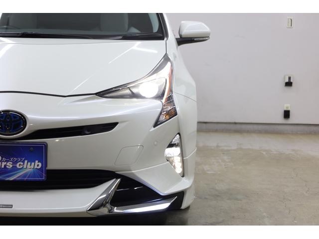 プリウス Aツーリングセレクション モデリスタアイコニックエアロ セーフティセンス インテリジェントクリアランスソナー 禁煙車 純正17インチAW ブラインドスポットモニター HUD 純正SDナビ バックカメラ シートヒーター ETC(29枚目)