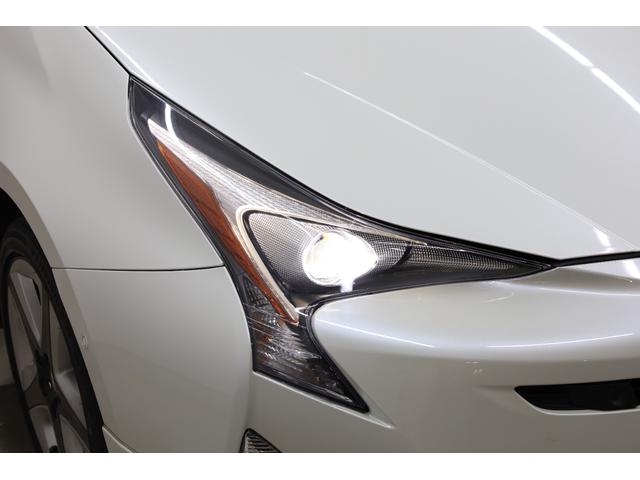 プリウス Aツーリングセレクション モデリスタアイコニックエアロ セーフティセンス インテリジェントクリアランスソナー 禁煙車 純正17インチAW ブラインドスポットモニター HUD 純正SDナビ バックカメラ シートヒーター ETC(30枚目)