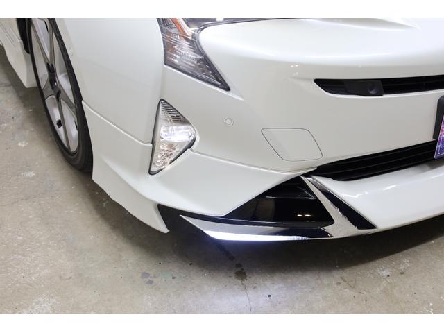 プリウス Aツーリングセレクション モデリスタアイコニックエアロ セーフティセンス インテリジェントクリアランスソナー 禁煙車 純正17インチAW ブラインドスポットモニター HUD 純正SDナビ バックカメラ シートヒーター ETC(32枚目)