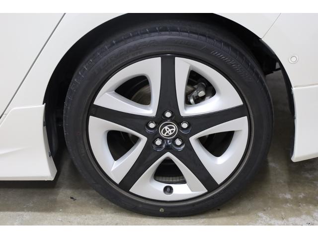 プリウス Aツーリングセレクション モデリスタアイコニックエアロ セーフティセンス インテリジェントクリアランスソナー 禁煙車 純正17インチAW ブラインドスポットモニター HUD 純正SDナビ バックカメラ シートヒーター ETC(37枚目)