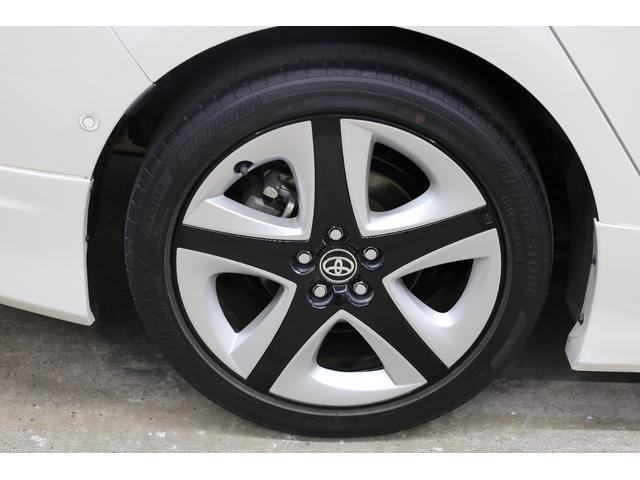 プリウス Aツーリングセレクション モデリスタアイコニックエアロ セーフティセンス インテリジェントクリアランスソナー 禁煙車 純正17インチAW ブラインドスポットモニター HUD 純正SDナビ バックカメラ シートヒーター ETC(39枚目)