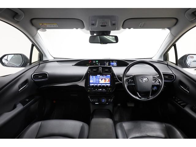 プリウス Aツーリングセレクション モデリスタアイコニックエアロ 純正9型SDフルセグナビ Bカメラ 禁煙車 セーフティセンス インテリジェントクリアランスソナー 純正17インチAW BSM HUD パワーシート シートヒーター ETC(4枚目)