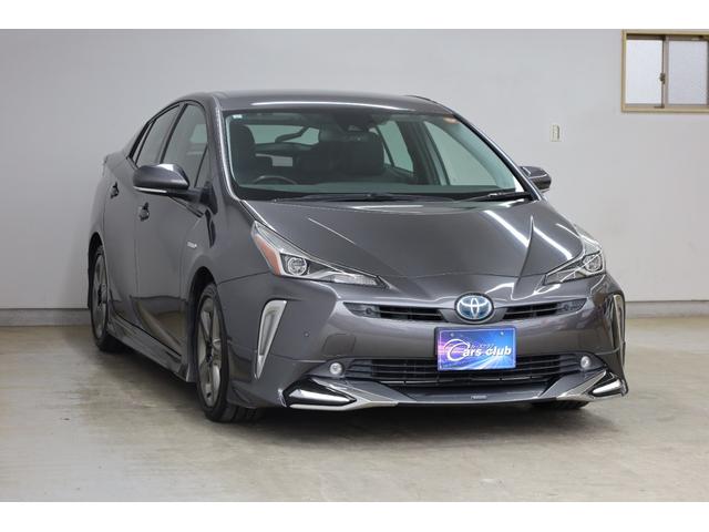 プリウス Aツーリングセレクション モデリスタアイコニックエアロ 純正9型SDフルセグナビ Bカメラ 禁煙車 セーフティセンス インテリジェントクリアランスソナー 純正17インチAW BSM HUD パワーシート シートヒーター ETC(21枚目)