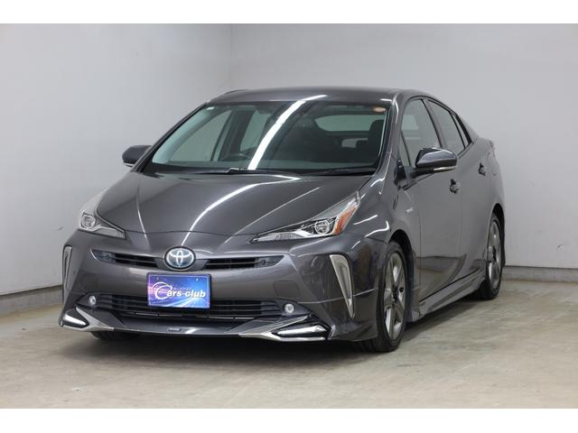 プリウス Aツーリングセレクション モデリスタアイコニックエアロ 純正9型SDフルセグナビ Bカメラ 禁煙車 セーフティセンス インテリジェントクリアランスソナー 純正17インチAW BSM HUD パワーシート シートヒーター ETC(23枚目)