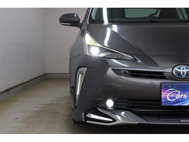 プリウス Aツーリングセレクション モデリスタアイコニックエアロ 純正9型SDフルセグナビ Bカメラ 禁煙車 セーフティセンス インテリジェントクリアランスソナー 純正17インチAW BSM HUD パワーシート シートヒーター ETC(28枚目)