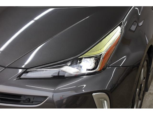 プリウス Aツーリングセレクション モデリスタアイコニックエアロ 純正9型SDフルセグナビ Bカメラ 禁煙車 セーフティセンス インテリジェントクリアランスソナー 純正17インチAW BSM HUD パワーシート シートヒーター ETC(31枚目)