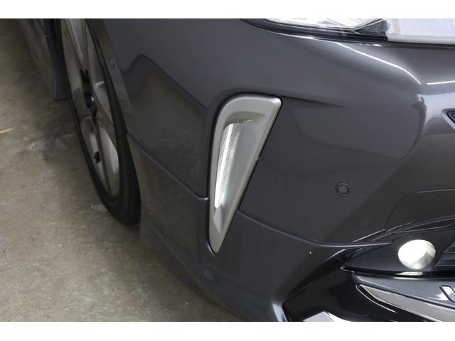 プリウス Aツーリングセレクション モデリスタアイコニックエアロ 純正9型SDフルセグナビ Bカメラ 禁煙車 セーフティセンス インテリジェントクリアランスソナー 純正17インチAW BSM HUD パワーシート シートヒーター ETC(34枚目)