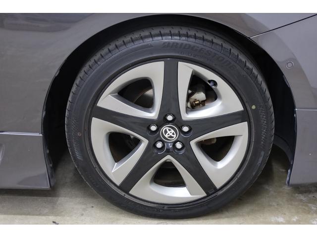 プリウス Aツーリングセレクション モデリスタアイコニックエアロ 純正9型SDフルセグナビ Bカメラ 禁煙車 セーフティセンス インテリジェントクリアランスソナー 純正17インチAW BSM HUD パワーシート シートヒーター ETC(40枚目)