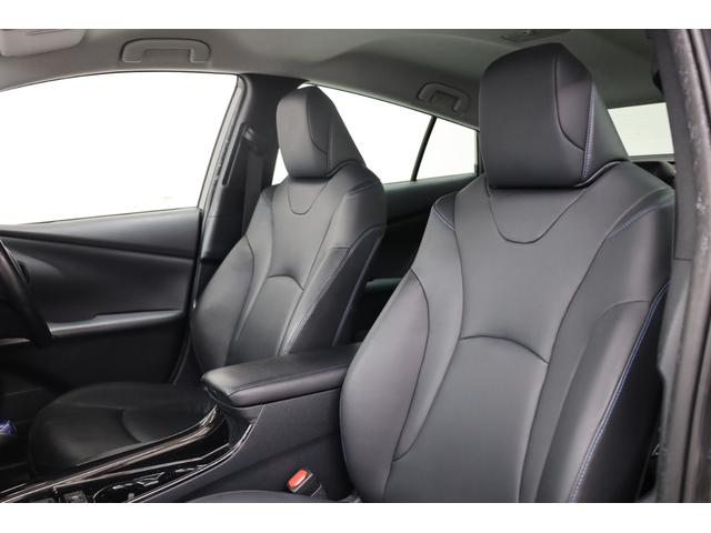 プリウス Aツーリングセレクション モデリスタアイコニックエアロ 純正9型SDフルセグナビ Bカメラ 禁煙車 セーフティセンス インテリジェントクリアランスソナー 純正17インチAW BSM HUD パワーシート シートヒーター ETC(43枚目)