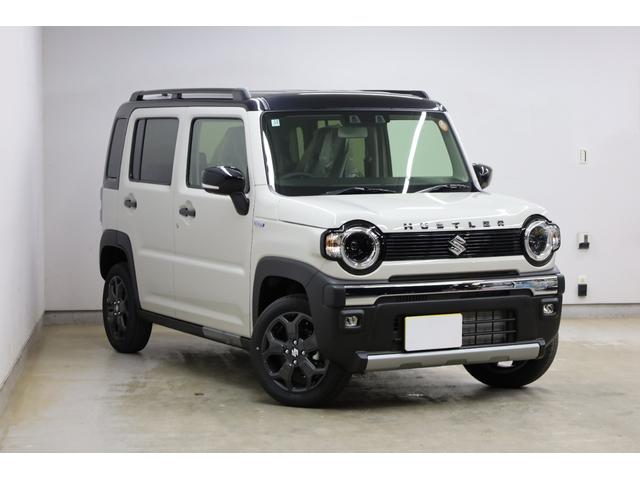 ハスラー タフワイルド　届出済み未使用車　ハイブリッド車　デュアルカメラブレーキサポート　リヤパーキングセンサー　誤発進抑制機能　シートヒーター　レーダークルーズコントロール　純正１５インチＡＷ　ＬＥＤヘッドライト　ＡＡＣ（2枚目）