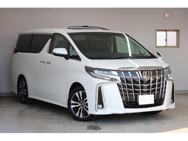 アルファード ２．５Ｓ　Ｃパッケージ　ユーザー下取車　サンルーフ　本革シート　両側電動スライドドア　純正９．２型ディスプレイ　純正１２．１型後席モニター　Ｂカメラ　改良後セーフティセンス　ＩＣＳ　パワーバックドア　シートエアコン　禁煙車（2枚目）