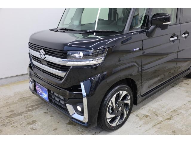 スペーシアカスタム ハイブリッドXS 届出済み未使用車 純正9型メモリーナビ 全方位カメラ 両側電動スライドドア デュアルセンサーレーキサポート パーキングセンサー HUD シートヒーター レーダークルーズ 電動PKB 純正15インチAW(13枚目)