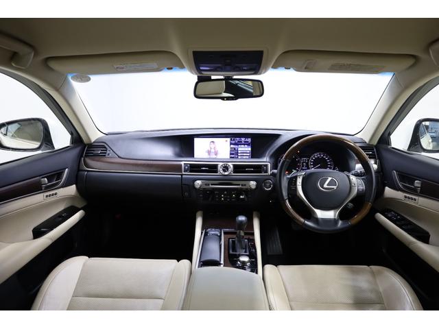 ＧＳ ＧＳ２５０　バージョンＬ　本革シート　純正１２．３型ＨＤＤナビ　Ｂカメラ　クリアランスソナー　禁煙車　前席メモリー付パワーシート　シートエアコン　電動リヤサンシェード　後席サンシェード　純正１８インチＡＷ　電動ＰＫＢ　ＥＴＣ（4枚目）