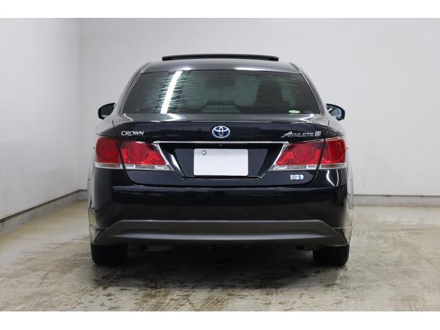 クラウンハイブリッド アスリートＳ　電動ムーンルーフ　本革シート　純正８型ＨＤＤナビ　ＢＴ接続　Ｂカメラ　禁煙車　前席パワーシート　シートヒーター＆クーラー　純正１７インチＡＷ　クルーズコントロール　左右独立ＡＡＣ　ＥＴＣ　純正マット（25枚目）