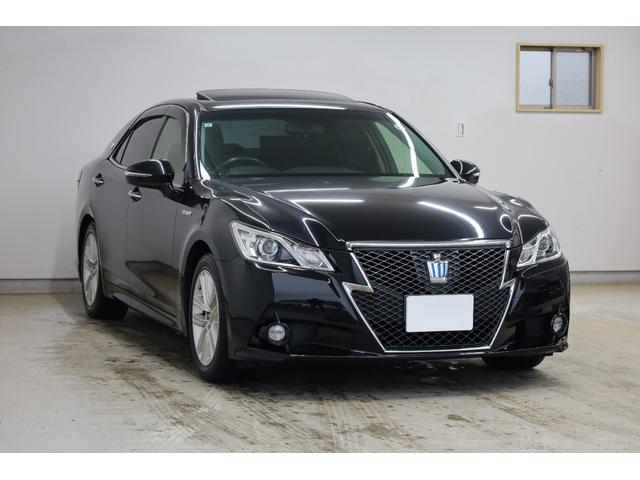 クラウンハイブリッド アスリートＳ　電動ムーンルーフ　本革シート　純正８型ＨＤＤナビ　ＢＴ接続　Ｂカメラ　禁煙車　前席パワーシート　シートヒーター＆クーラー　純正１７インチＡＷ　クルーズコントロール　左右独立ＡＡＣ　ＥＴＣ　純正マット（75枚目）