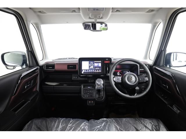 スペーシアカスタム ハイブリッドXS 届出済み未使用車 純正9型メモリーナビ 全方位カメラ 両側電動スライドドア デュアルセンサーレーキサポート パーキングセンサー HUD シートヒーター レーダークルーズ 電動PKB 純正15インチAW(4枚目)