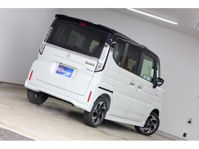 スペーシアカスタム ハイブリッドXS 届出済み未使用車 純正9型メモリーナビ 全方位カメラ 両側電動スライドドア デュアルセンサーレーキサポート パーキングセンサー HUD シートヒーター レーダークルーズ 電動PKB 純正15インチAW(12枚目)