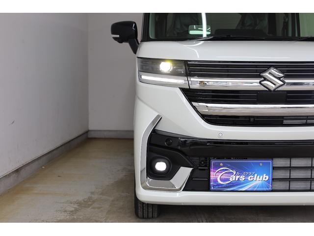 スペーシアカスタム ハイブリッドXS 届出済み未使用車 純正9型メモリーナビ 全方位カメラ 両側電動スライドドア デュアルセンサーレーキサポート パーキングセンサー HUD シートヒーター レーダークルーズ 電動PKB 純正15インチAW(28枚目)