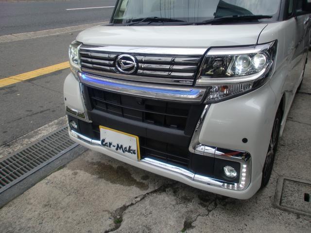 タント カスタムX トップエディションVS SAIII 純正フルセグメモリーナビ 全周囲カメラ バックカメラ 純正LEDヘッドライト 衝突被害軽減システム 両側パワースライドドア(10枚目)