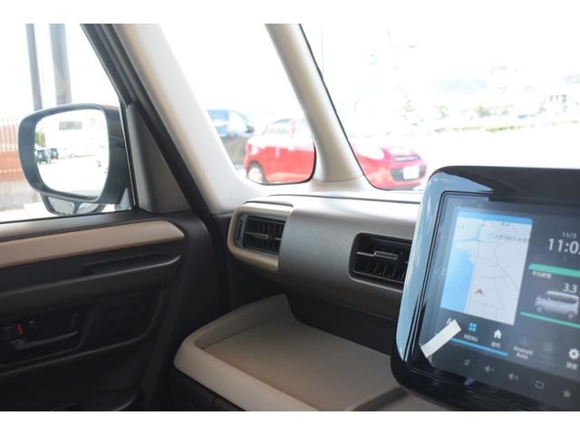 スペーシア ハイブリッドX 未使用車 全方位モニター付き9インチナビ・スズキコネクト対応通信 USB端子 TVフルセグ 両側電動スライドドア シートヒーター アダクティブクルーズ オットマン フルフラットシート 衝突安全ボディ(11枚目)