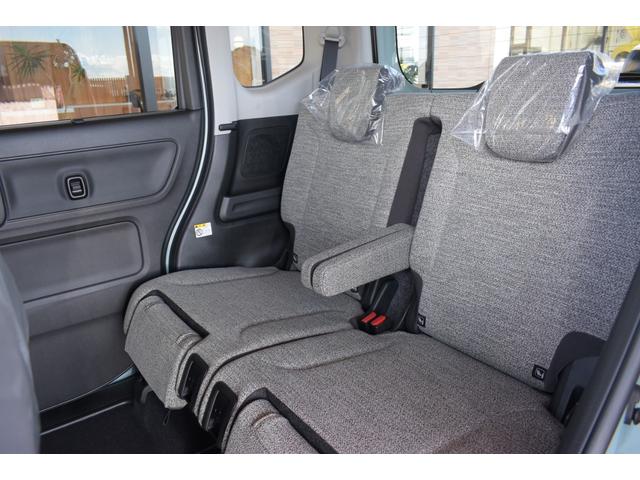 スペーシア ハイブリッドX 未使用車 全方位モニター付き9インチナビ・スズキコネクト対応通信 USB端子 TVフルセグ 両側電動スライドドア シートヒーター アダクティブクルーズ オットマン フルフラットシート 衝突安全ボディ(28枚目)