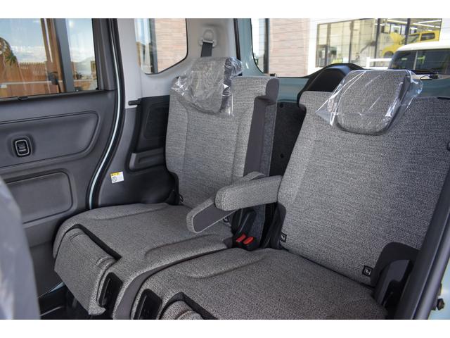 スペーシア ハイブリッドX 未使用車 全方位モニター付き9インチナビ・スズキコネクト対応通信 USB端子 TVフルセグ 両側電動スライドドア シートヒーター アダクティブクルーズ オットマン フルフラットシート 衝突安全ボディ(29枚目)