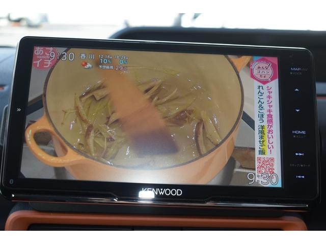 タント ファンクロスターボ　ケンウッドナビ　Ｂｌｕｅｔｏｏｔｈ接続　ＣＤ／ＤＶＤ再生　バックカメラ　前方ドライブレコーダ　運転席助手席シートヒータ　両側電動パワースライドドア　後部座席サンシェード　オートライト（7枚目）