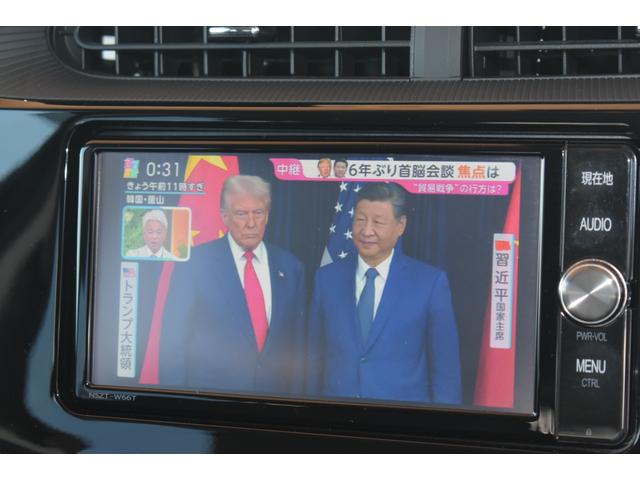 アクア S 純正ナビゲーション フルセグテレビ バックカメラ CD・DVD BlueTooth接続 ビルトインETC車載器 オートライト 電動格納ミラー オートエアコン 社外15インチアルミホイール(11枚目)