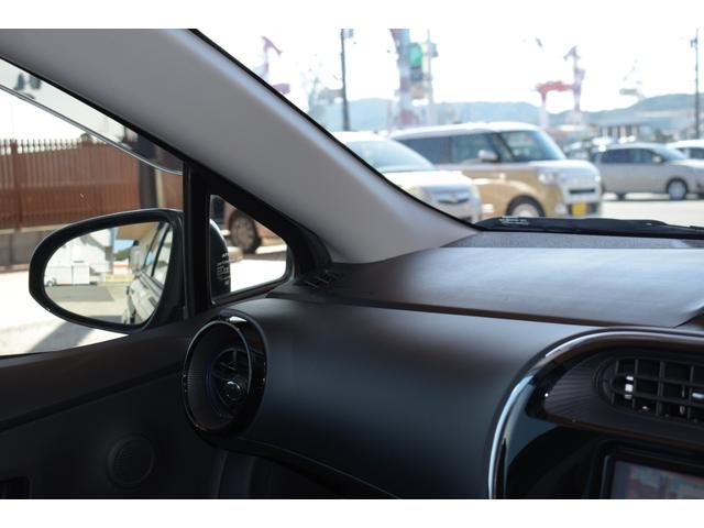 アクア S 純正ナビゲーション フルセグテレビ バックカメラ CD・DVD BlueTooth接続 ビルトインETC車載器 オートライト 電動格納ミラー オートエアコン 社外15インチアルミホイール(18枚目)