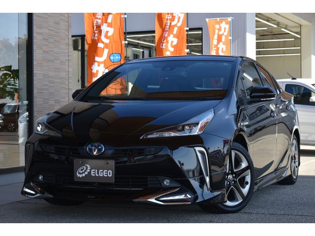 プリウス Ｓツーリングセレクション　純正９インチナビ　バックカメラ　ＥＴＣ　ドライブレコーダー　モデリスタエロ　スマートキー　レザーシート　Ｂｌｕｅｔｏｏｔｈ接続　シートヒーター　ＬＥＤヘッドライト　クルーズコントロール　衝突軽減装置（21枚目）