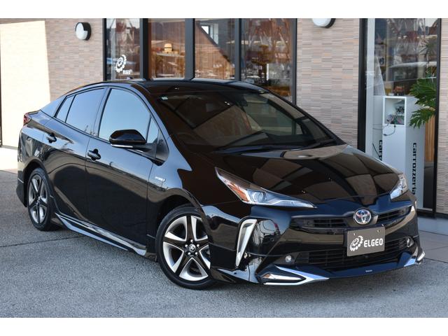 プリウス Ｓツーリングセレクション　純正９インチナビ　バックカメラ　ＥＴＣ　ドライブレコーダー　モデリスタエロ　スマートキー　レザーシート　Ｂｌｕｅｔｏｏｔｈ接続　シートヒーター　ＬＥＤヘッドライト　クルーズコントロール　衝突軽減装置（36枚目）