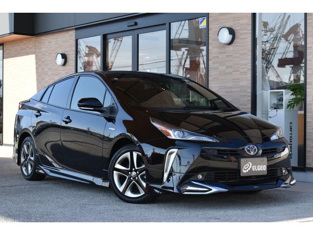 プリウス Ｓツーリングセレクション　純正９インチナビ　バックカメラ　ＥＴＣ　ドライブレコーダー　モデリスタエロ　スマートキー　レザーシート　Ｂｌｕｅｔｏｏｔｈ接続　シートヒーター　ＬＥＤヘッドライト　クルーズコントロール　衝突軽減装置（51枚目）