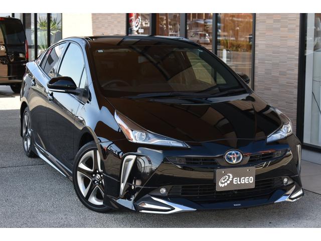 プリウス Ｓツーリングセレクション　純正９インチナビ　バックカメラ　ＥＴＣ　ドライブレコーダー　モデリスタエロ　スマートキー　レザーシート　Ｂｌｕｅｔｏｏｔｈ接続　シートヒーター　ＬＥＤヘッドライト　クルーズコントロール　衝突軽減装置（52枚目）