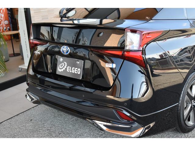 プリウス Ｓツーリングセレクション　純正９インチナビ　バックカメラ　ＥＴＣ　ドライブレコーダー　モデリスタエロ　スマートキー　レザーシート　Ｂｌｕｅｔｏｏｔｈ接続　シートヒーター　ＬＥＤヘッドライト　クルーズコントロール　衝突軽減装置（55枚目）