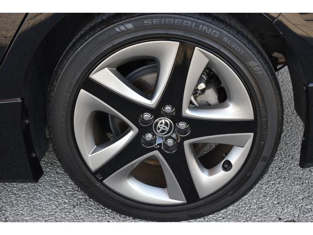 プリウス Ｓツーリングセレクション　純正９インチナビ　バックカメラ　ＥＴＣ　ドライブレコーダー　モデリスタエロ　スマートキー　レザーシート　Ｂｌｕｅｔｏｏｔｈ接続　シートヒーター　ＬＥＤヘッドライト　クルーズコントロール　衝突軽減装置（62枚目）