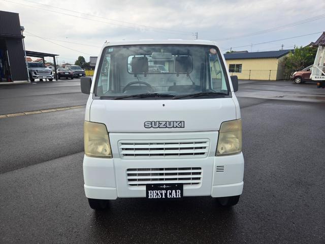 キャリイトラック KCエアコン・パワステ 4WD!エアコン・パワステ 5速マニュアル 3方開 荷台ゴムマット付き ゲートプロテクター付き タイミングチェーン(3枚目)