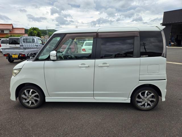 ルークス ハイウェイスター　社外ナビ　ＣＤ／ＤＶＤ再生　ＥＴＣ　プッシュスタート　スマートキー　片側パワースライドドア　電動格納ミラー　１４インチアルミホイール　盗難防止システム　オートエアコン　ＨＩＤライト　衝突安全ボディ（5枚目）