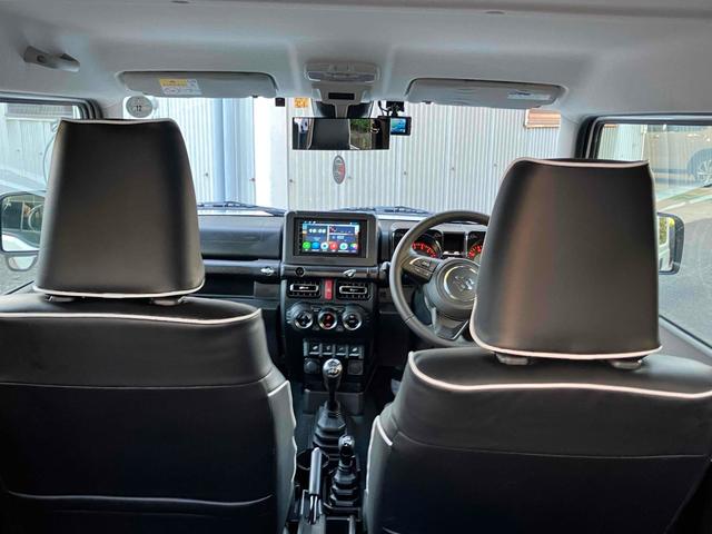 ジムニー XC 4WD 5MT ワンオーナー 禁煙車 ディスプレイオーディオ ドライブレコーダー ETC バックカメラ 社外マフラー ルーフキャリア レーンアシスト 衝突被害軽減システム LED アイドリングストップ(34枚目)