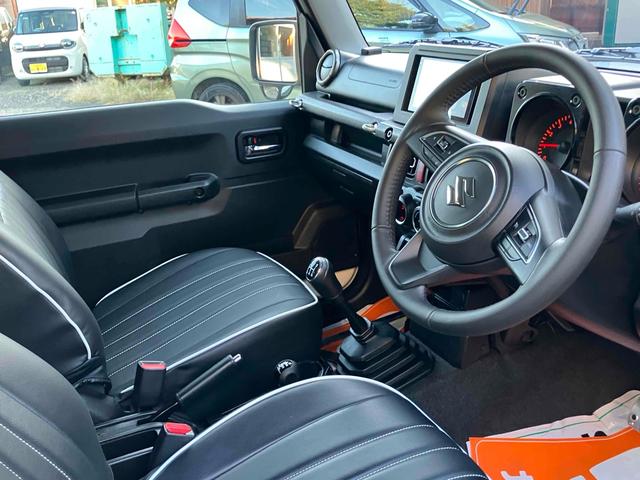 ジムニー XC 4WD 5MT ワンオーナー 禁煙車 ディスプレイオーディオ ドライブレコーダー ETC バックカメラ 社外マフラー ルーフキャリア レーンアシスト 衝突被害軽減システム LED アイドリングストップ(40枚目)