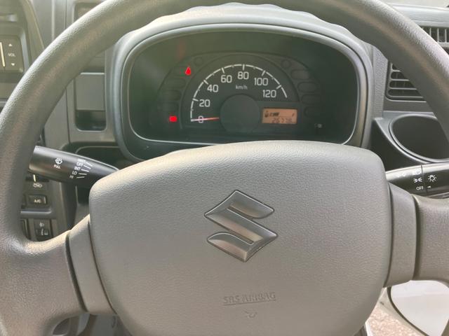 キャリイトラック KX ワンオーナー 新品タイヤ新品ホイール 記録簿 5MT キーレス 衝突被害軽減システム エアコン パワーウィンドウ 運転席エアバッグ 助手席エアバッグ 記録簿 CD ミュージックプレイヤー接続可(38枚目)