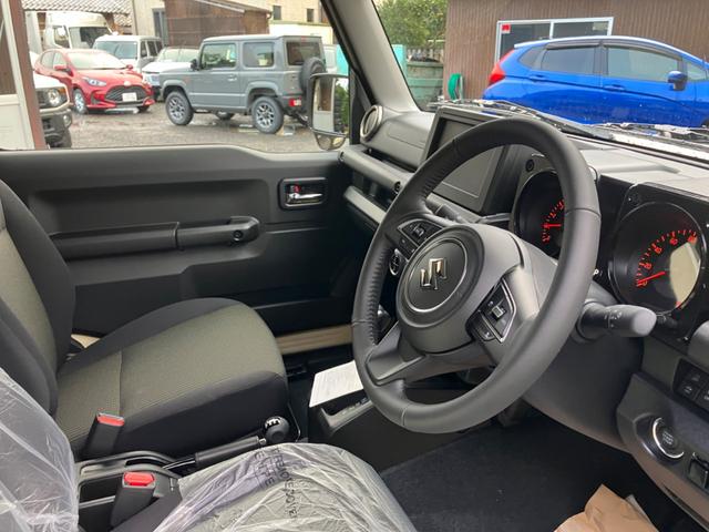 ジムニー ＸＣ　５型　届出済未使用車　４ＷＤ　ディスプレイオーディオ　ＨＤＭＩ　ＥＴＣ　バックカメラ　デュアルセンサーブレーキサポートＩＩ　衝突被害軽減システム　ＬＥＤ　アダプティブクルーズコントロール（9枚目）