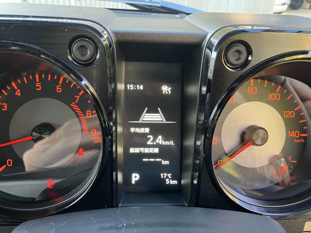 ジムニー ＸＣ　５型　届出済未使用車　４ＷＤ　バックアイカメラ付ディスプレイオーディオ　スズキコネクト対応通信機装着車　クリアランスソナー　オートクルーズコントロール　レーンアシスト　衝突被害軽減システム（22枚目）