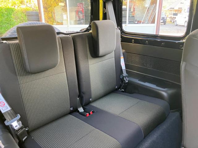 ジムニー ＸＣ　５型　届出済未使用車　４ＷＤ　バックアイカメラ付ディスプレイオーディオ　スズキコネクト対応通信機装着車　クリアランスソナー　オートクルーズコントロール　レーンアシスト　衝突被害軽減システム（50枚目）