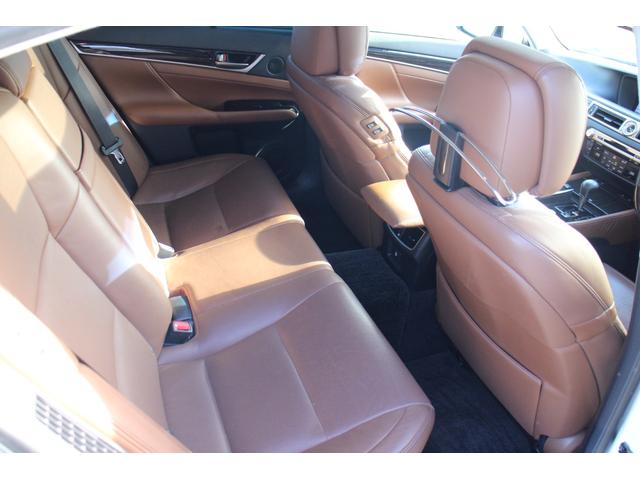 ＧＳ ＧＳ４５０ｈ　バージョンＬ　サンルーフ／サドルタン革シート／純正ナビＴＶ／衝突防止　シートヒーター＆クーラー／レーダークルーズ／クリアランスソナー／Ｂｌｕｅｔｏｏｔｈ／ヘッドアップディスプレイ／ＬＥＤヘッド／取説／保証書／記録簿（22枚目）